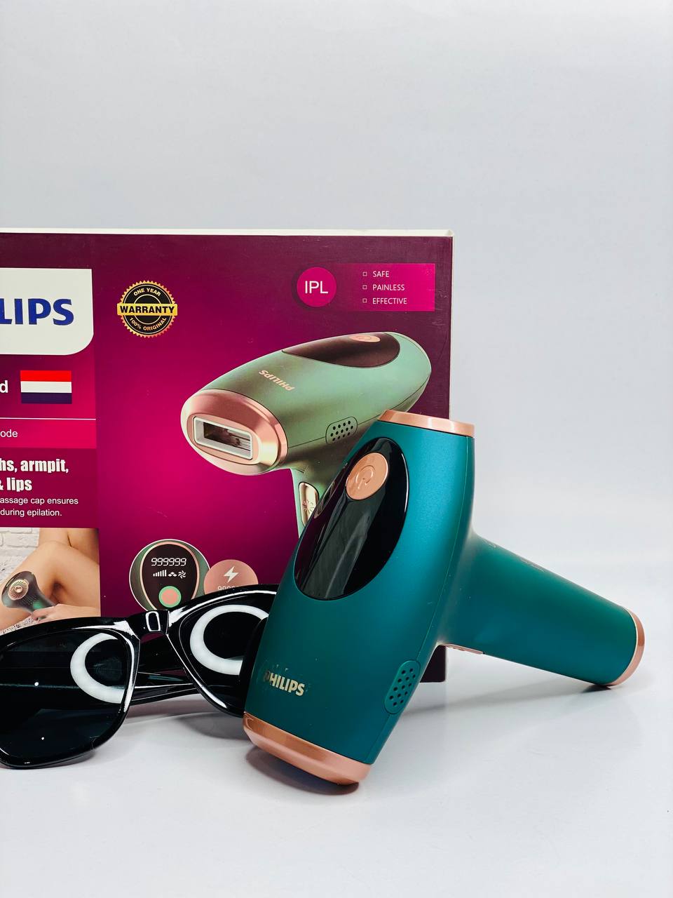 خرید آنلاین دستگاه لیزر حرفه ای موهای زائد بدن فیلیپس OM_3023