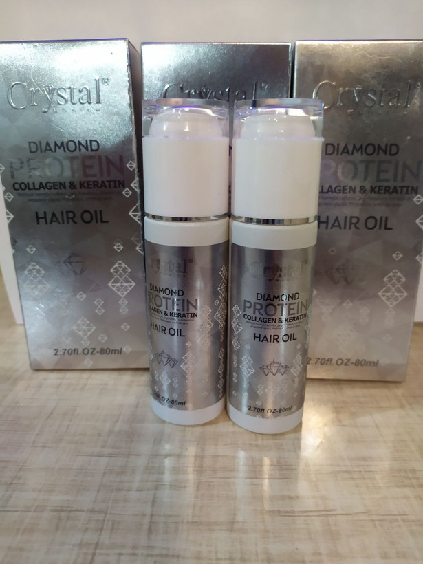 روغن آرگان کریستال الماس پروتینه وکلاژن بدون سلفات