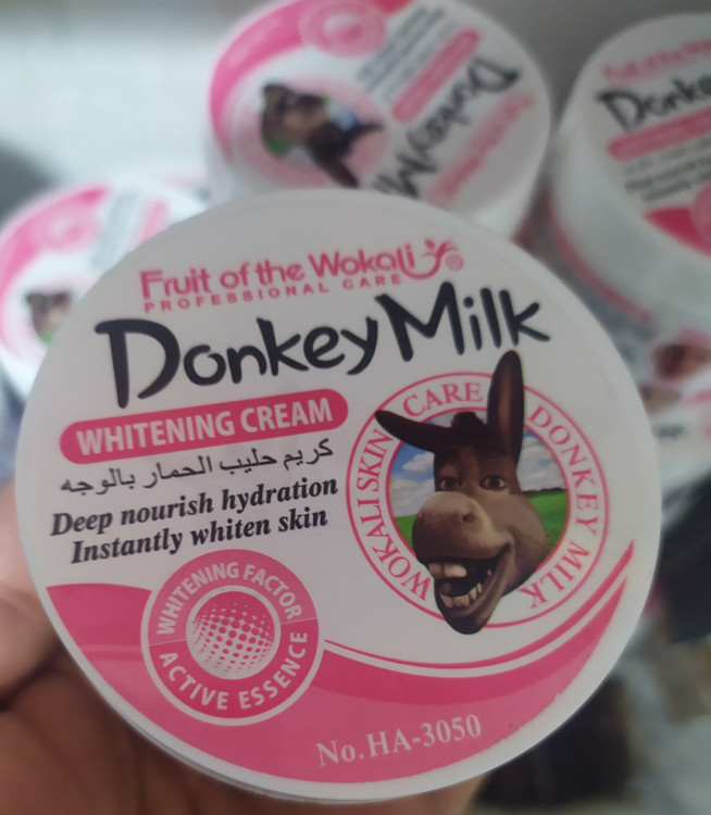 کرم شیر الاغ سفید کننده فوری ویتامینه و کلاژن ساز اصلی