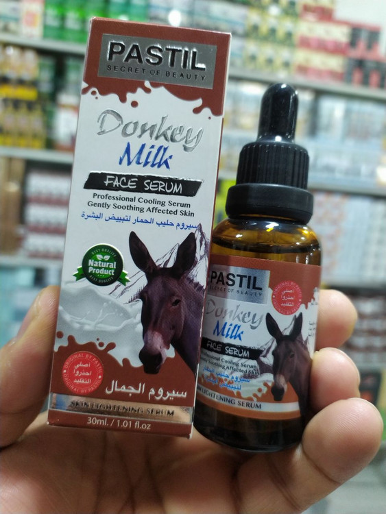 سرم سفید کننده شیر الاغ برند پاستیل