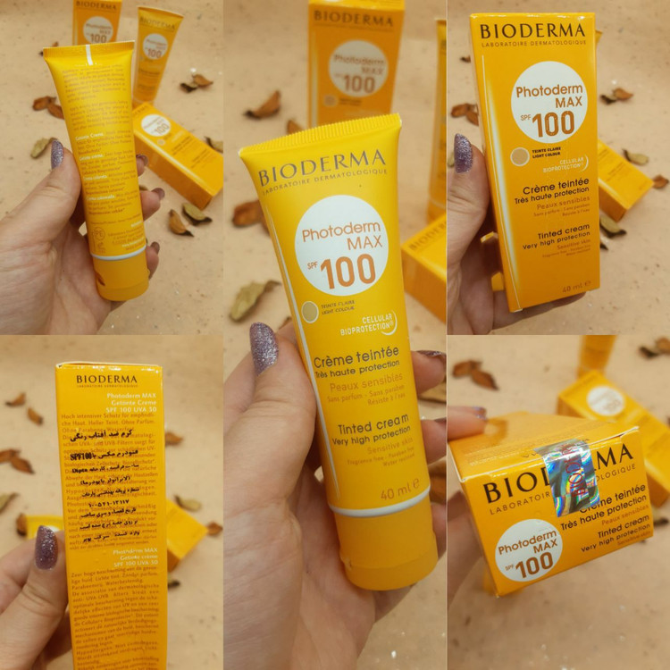 خرید آنلاین ضد آفتاب بیودرما فتودرم مکس 100