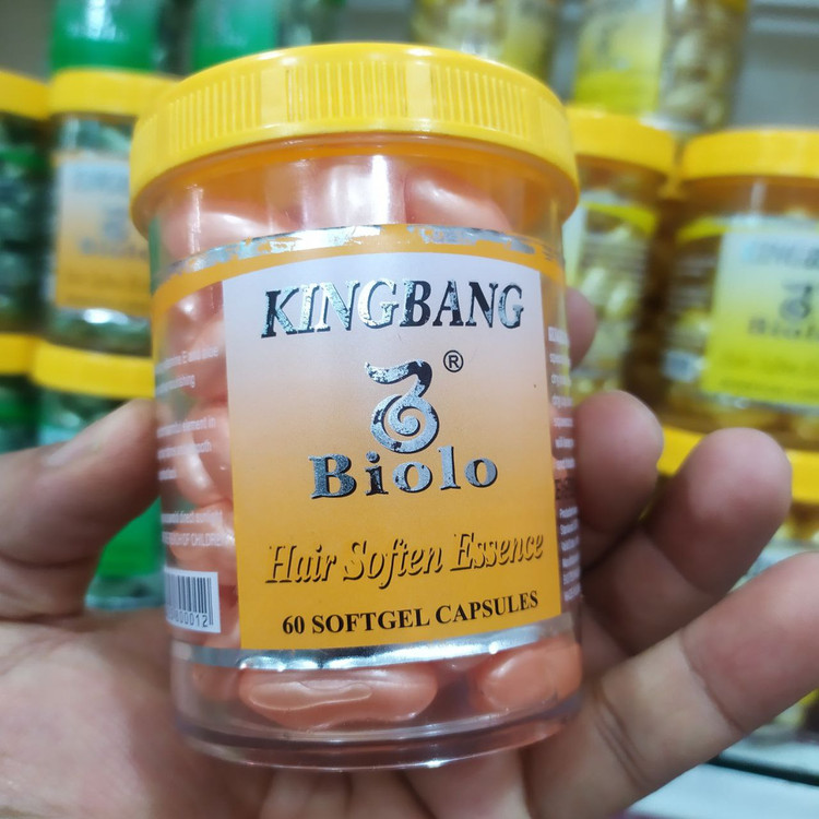 خرید کپسول کراتینه مو KING BANG - تقویت ساقه مو 60عددی