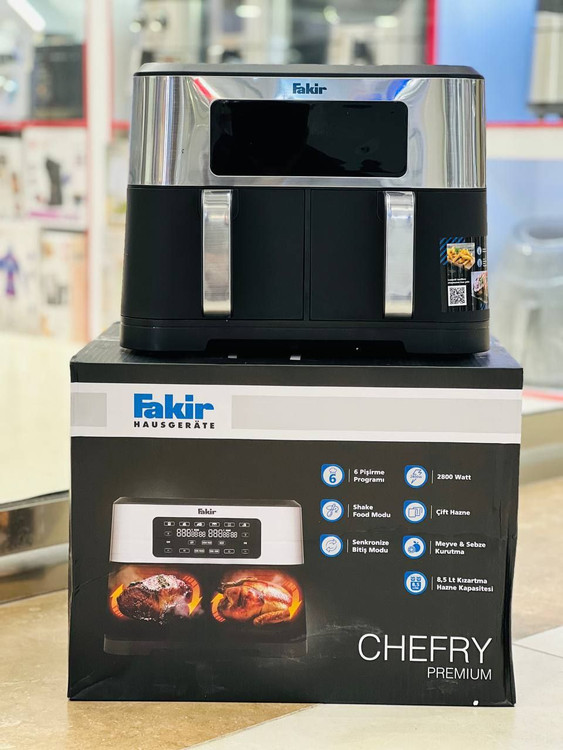 خرید سرخ کن دوقلو برند فکر اصل مدل chefry