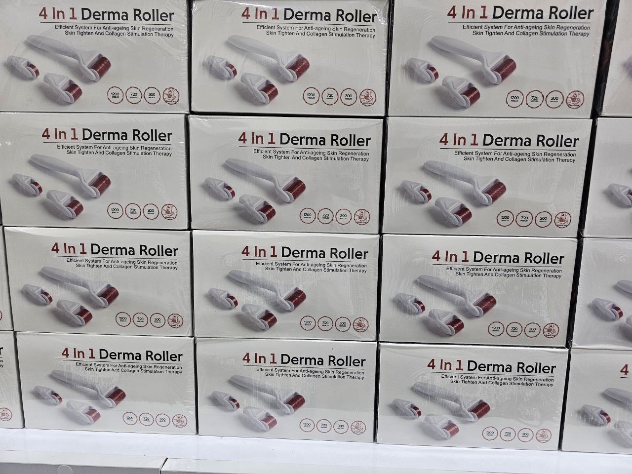 قیمت درمارولر 4 در 1 دی آر اس DRS 4 in 1 derma roller