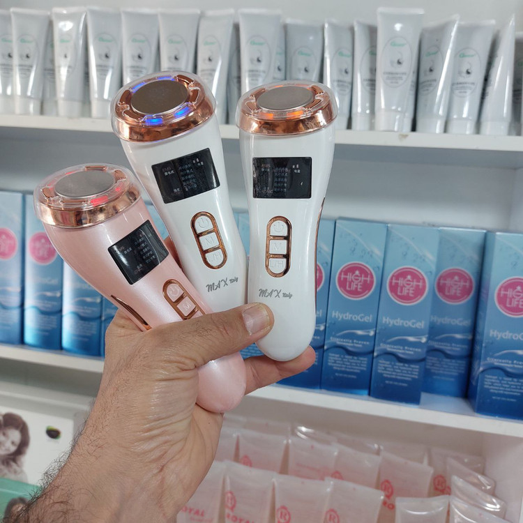 خرید دستگاه جوان سازی اسکوم پوست صورت فوتون تراپی 7In1 EMS Cold Hot