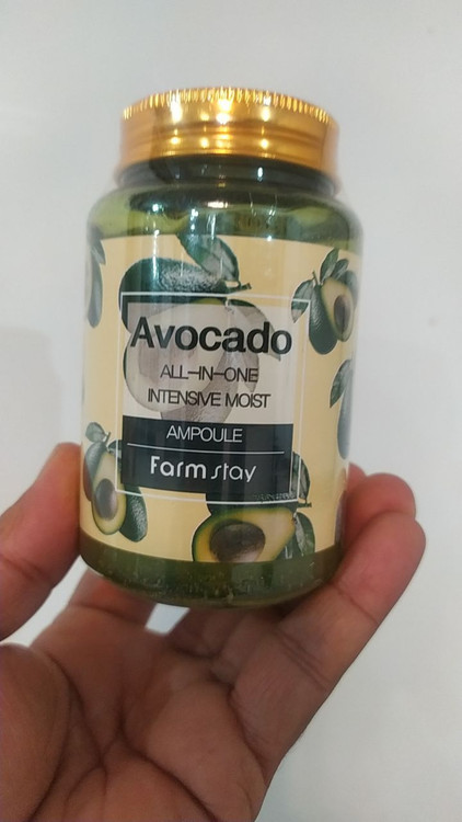 خرید آمپول ژل فارم استی آوکادو آبرسان وروشن کننده سفیده کننده
