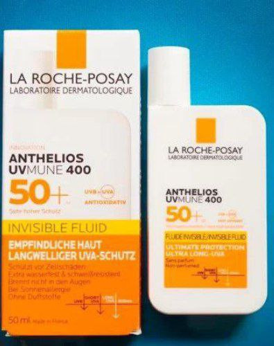 خرید کرم ضد آفتاب فلویید بی رنگ لاروش پوزای با اس پی اف 50+ مدل آنتلیوس یووی مون