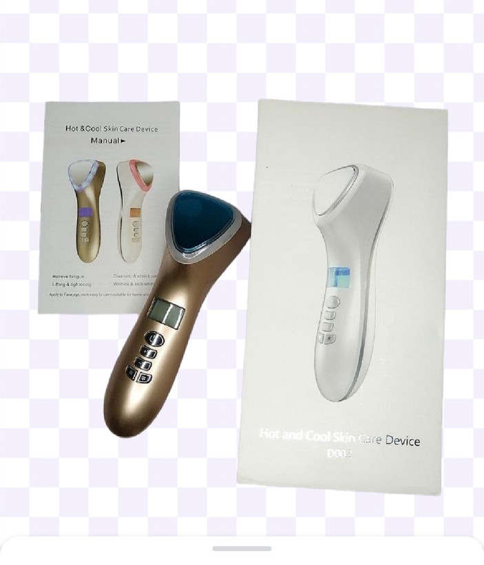 آسکوم مثلثی سرد وگرم ویبره دار همراه با نور درمانی