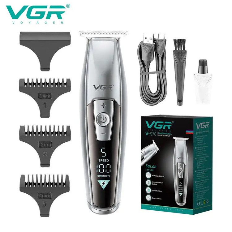 ماشین اصلاح خط زن وجی آر مدل v-970اصل