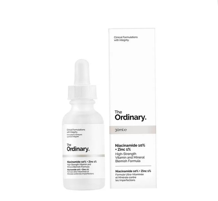 خرید آنلاین سرم ضد جوش نیاسینامید 10% + زینک 1% اوردینری باج کد دار