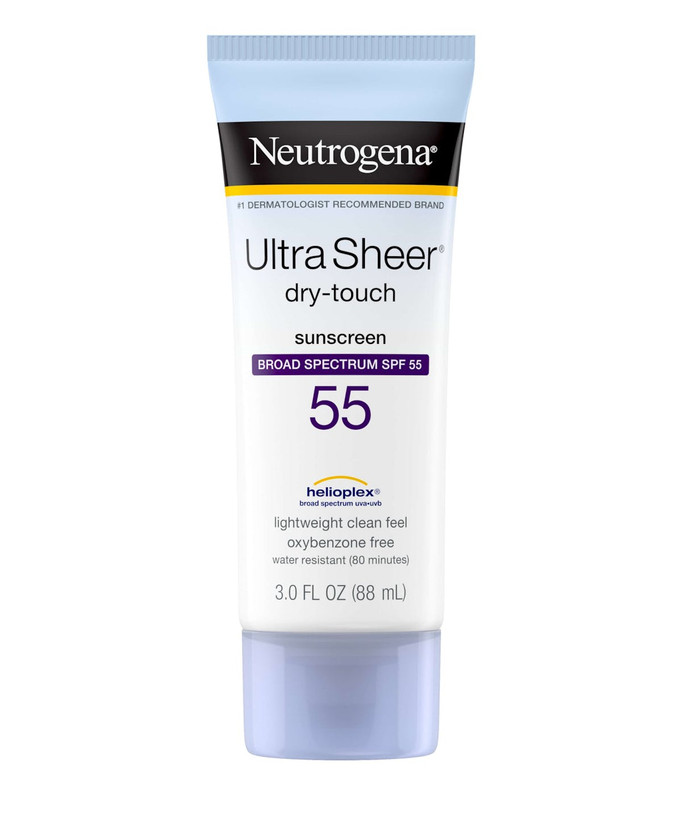 خرید آنلاین کرم ضد آفتاب نوتروژینا مدل Ultra Sheer 55 حجم 88 میل