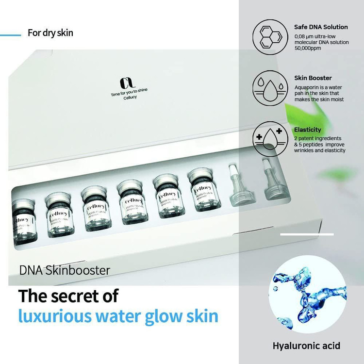 خرید آنلاین کوکتل دی ان ای ماهی سالمون ضد چروک وترمییم کنندهPDRN Cel اصل کره