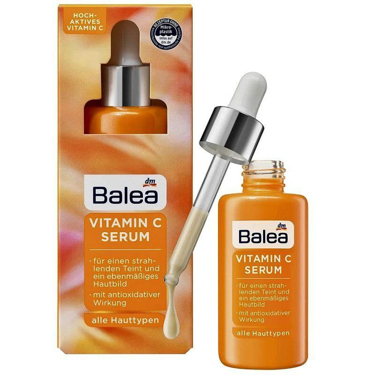 خرید ویتامین سی ضد لک و وروشن کننده باله آحجم 30میل Balea