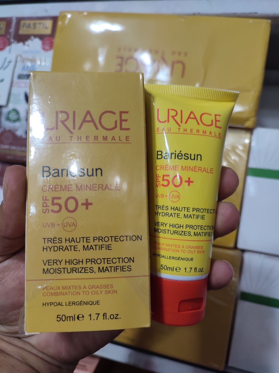 قیمت کرم ضد آفتاب اوریاژ بری سان مینرال SPF50