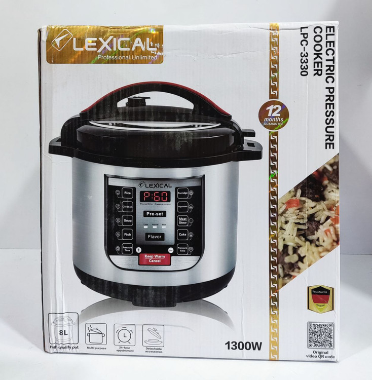 زودپز برقی چندکاره لکسیکال اصلی مدل:LPC_333