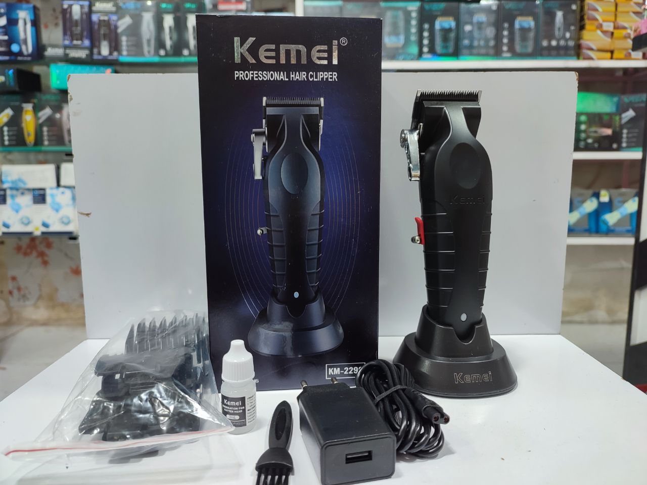 ماشین اصلاح  وحجم زن کیمی  Km-2296  Kemei