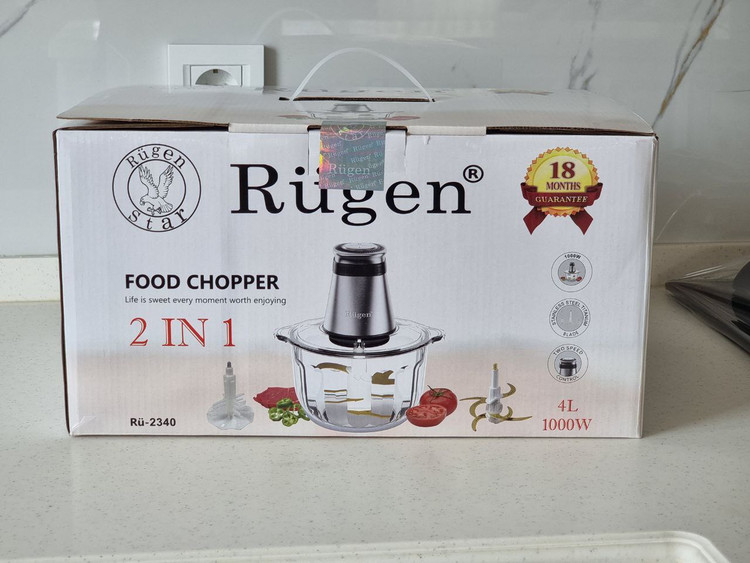 خردکن 4لیتری روگن اصلی مدل RU_2340