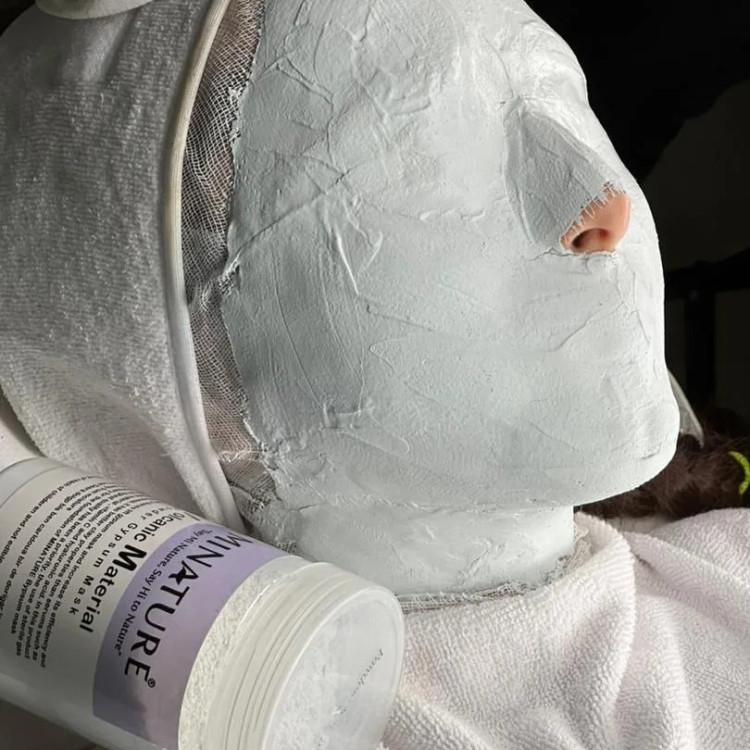 خرید ماسک گچی مواد آتشفشانی میناتور500گرمی