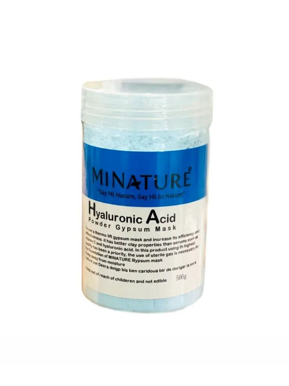 ماسک گچی هیالورونیک اسید مینیاتور 500گرم