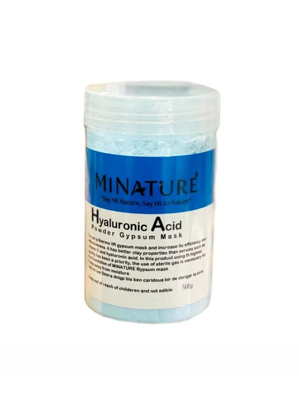 ماسک گچی هیالورونیک اسید مینیاتور 500گرم