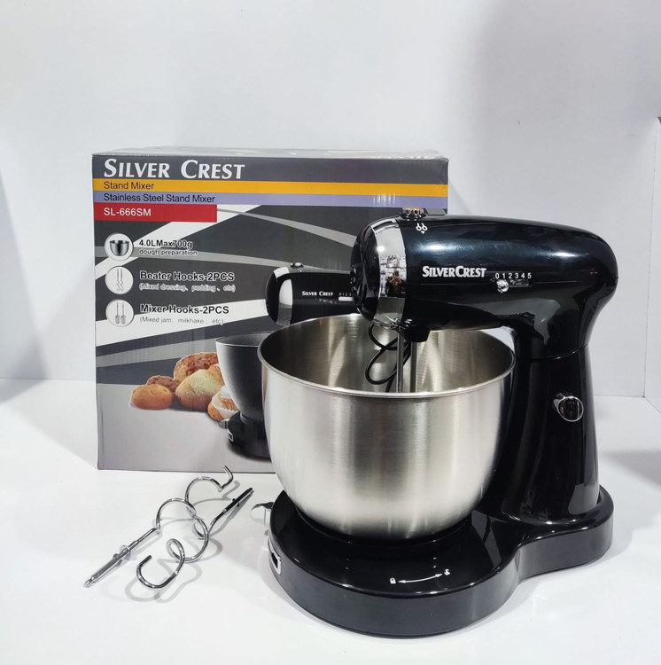 همزن کاسه ادار حرفه ای سیلور کرست مدل SL_666SM