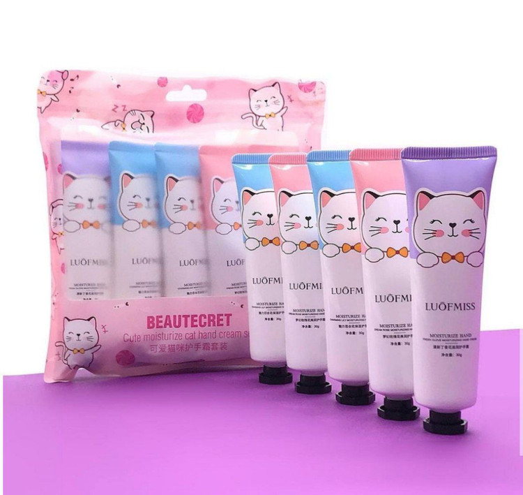 کرم مرطوب کننده 5عددی کیتی (گربه ای )