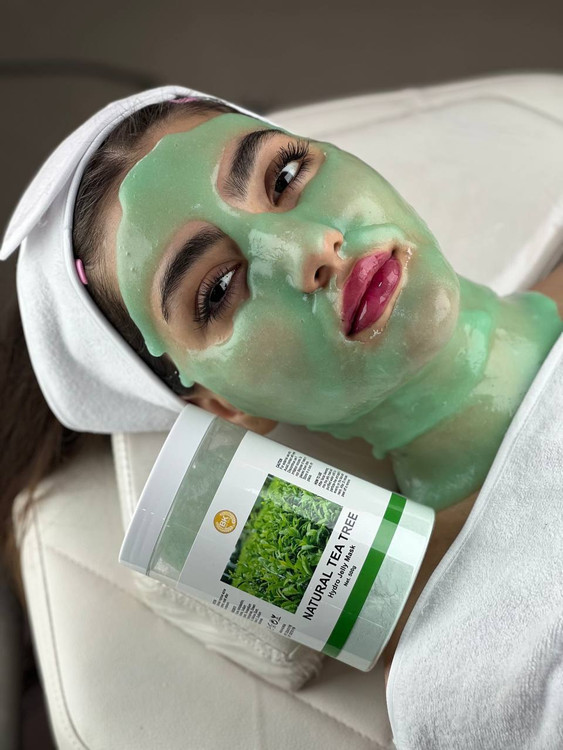 خرید آنلاین ماسک هیدروژلی 500 گرمی چای سبز بست کلین