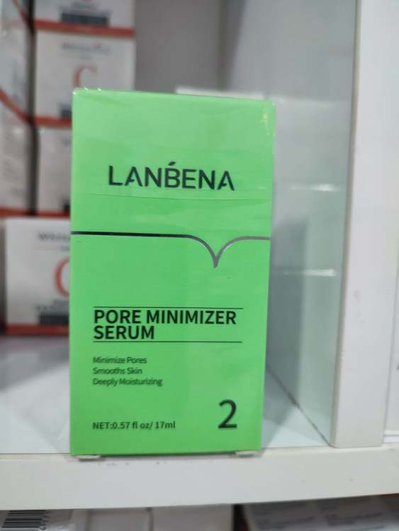 خرید سرم کوچک کننده منافذ باز پوست لانبنا