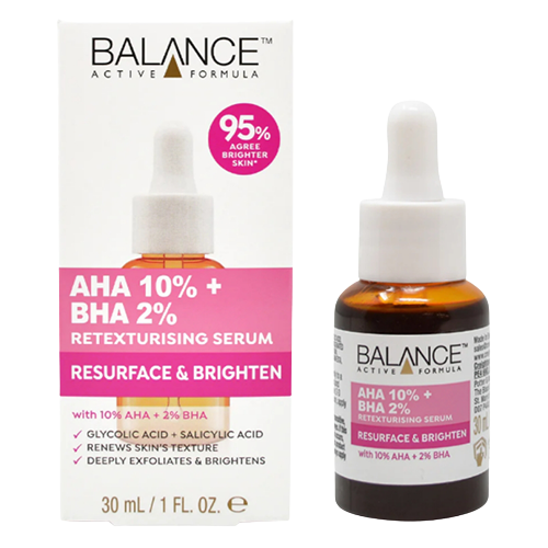 سرم پلینگ ولایه بردارAHA10%وBHA2%بالانس