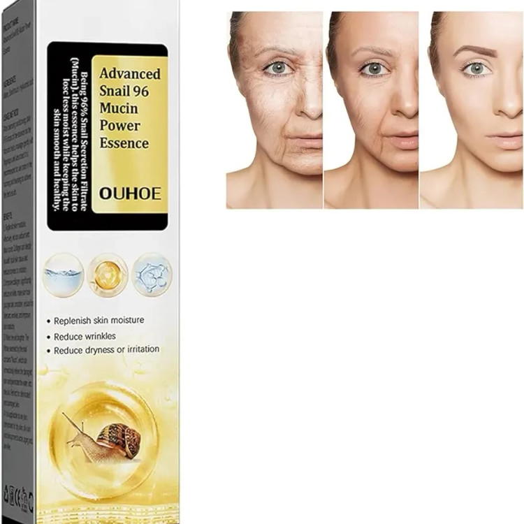 قیمت سرم آبرسان صورت با فیلتر ترشح حلزون برای پوست های کدر و آسیب دیده