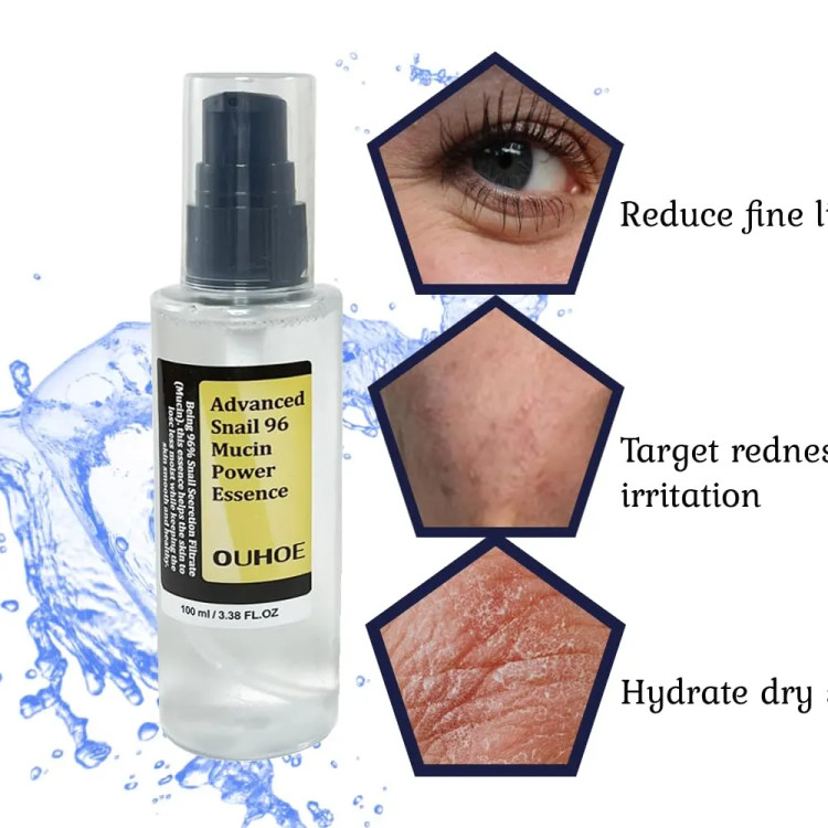 سرم آبرسان صورت با فیلتر ترشح حلزون برای پوست های کدر و آسیب دیده