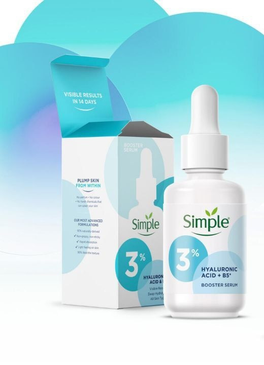 خرید سرم آبرسان هیالورونیک اسید و ویتامین B5سیمپل