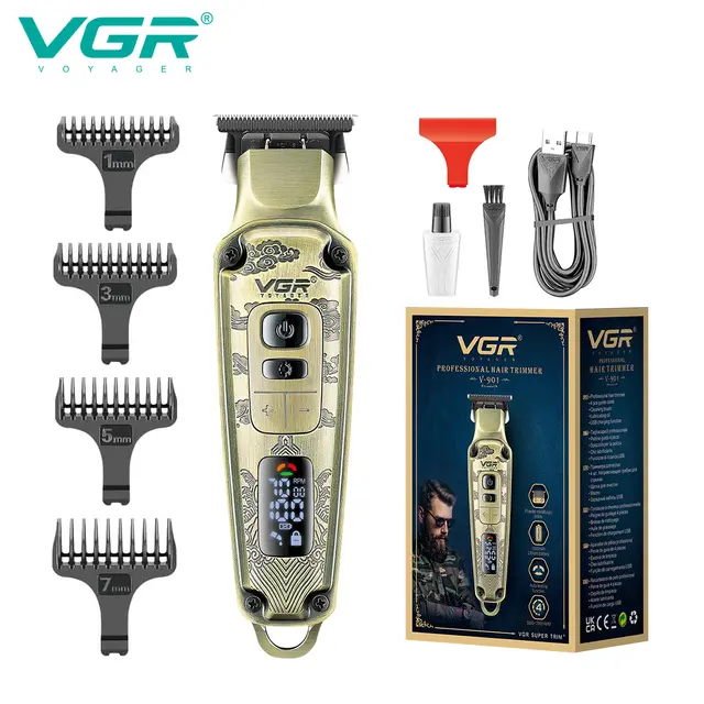 ماشین اصلاح وجی خط زن وصفر زن  آر مدل VGR V-901