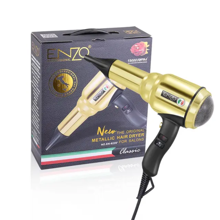 سشوار حرفه ای انزو استیل مدل 8228 اورجینال