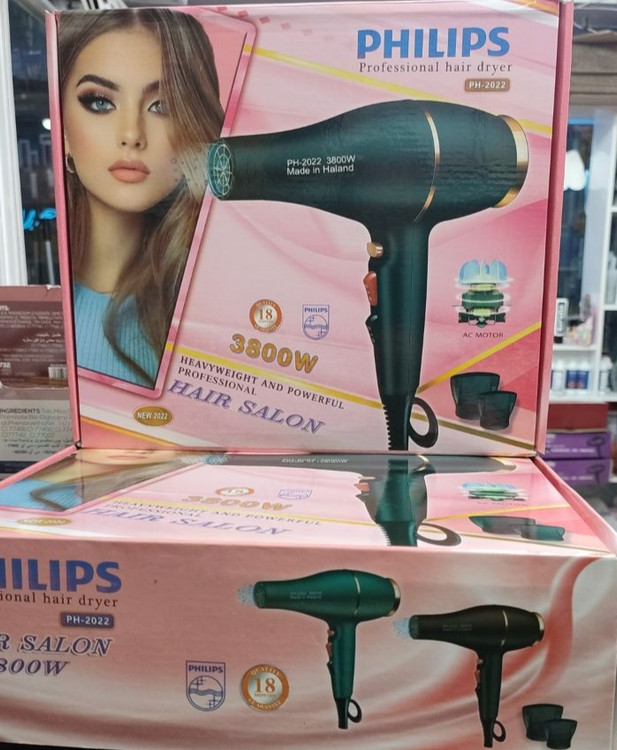 خرید سشوار حرفه ای 3800 وات فیلیپس مدل 2022-PH