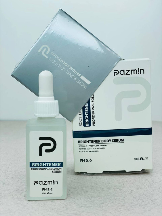 خرید آنلاین سرم روشن کننده بدن همکر پازمین