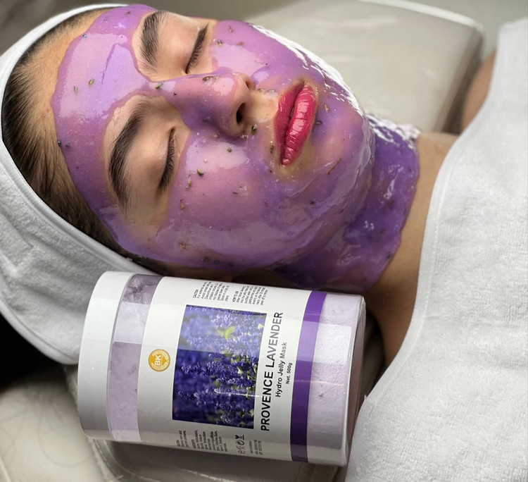 کیفیت تضمینی ماسک هیدوژلی لاوندربست کلین500گرمی