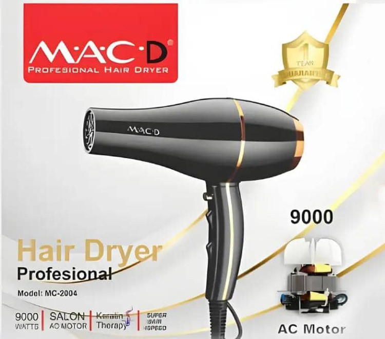 قیمت سشوار موتور سنگین MACD اورجینال اصلی