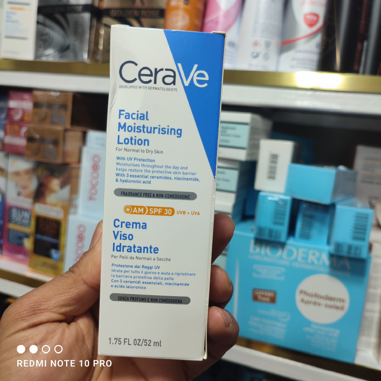 خرید آنلاین مرطوب کننده و لیسون روز پوست نرمال تا خشک سراوی 52گرمی