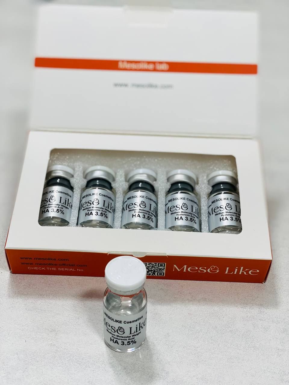 خرید آنلاین کوکتل هیالورونیک اسید مزولایکHA3.5