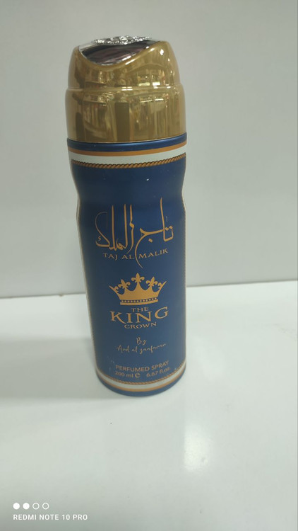 خرید آنلاین اسپری بدن عربی تاج الملک ارض الزعفران
