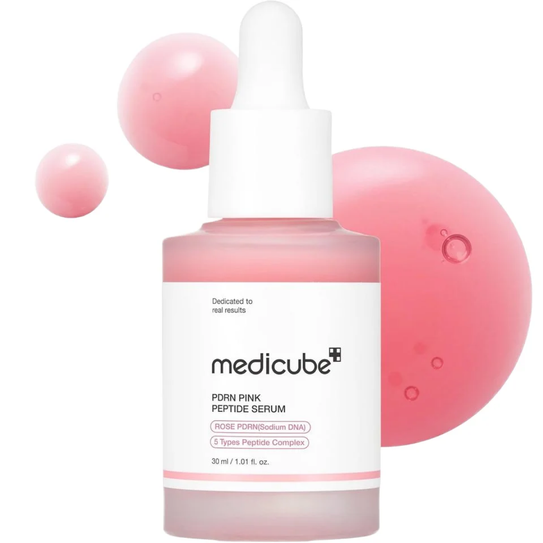 کیفیت تضمینی سرم روشن کننده پپتاید و PDRN مدی کیوب مدل حجم 30ml