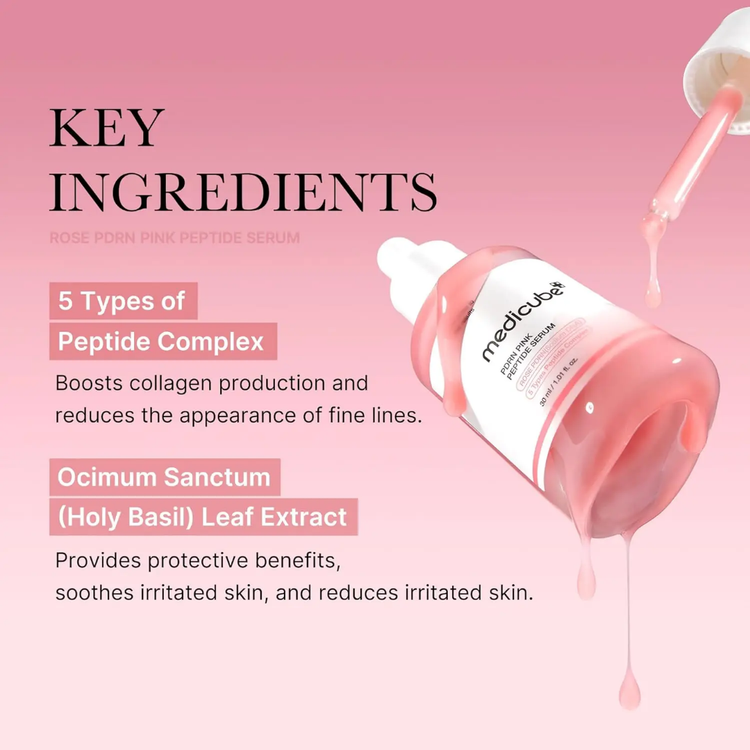 قیمت سرم روشن کننده پپتاید و PDRN مدی کیوب مدل حجم 30ml