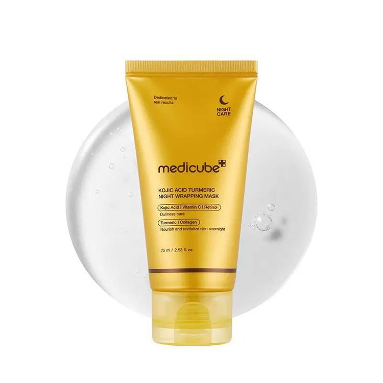 خرید آنلاین ماسک شب کوجیک اسید و زردچوبه مدی کیوب