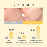 اورجینال ماسک ورقه ای ژلی روشن کننده کوجیک اسید وزرد چوبه مدی کیوب