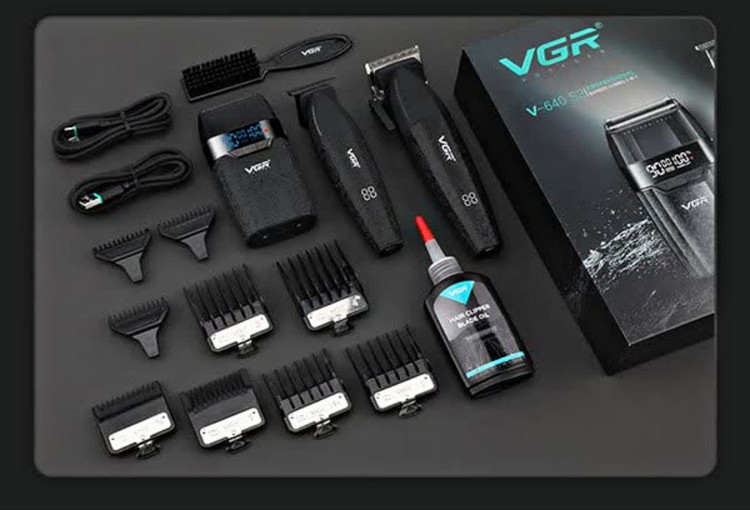 کیفیت تضمینی ست ماشین اصلاح حرفهای وی جی آر مدل VGR-V640 S3