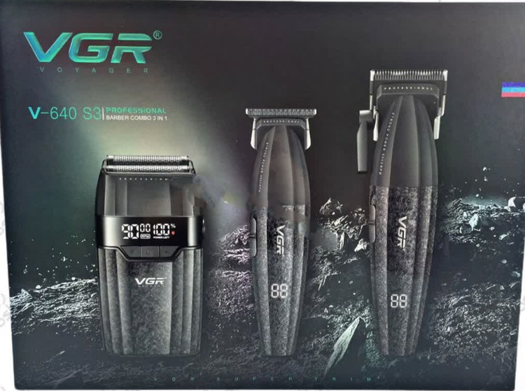 اورجینال ست ماشین اصلاح حرفهای وی جی آر مدل VGR-V640 S3