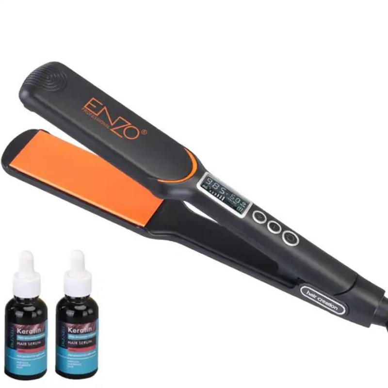 خرید آنلاین اتو مو انزو کراتینه پروفیشینال صفحه پهن مدل EN-3130 ENZO