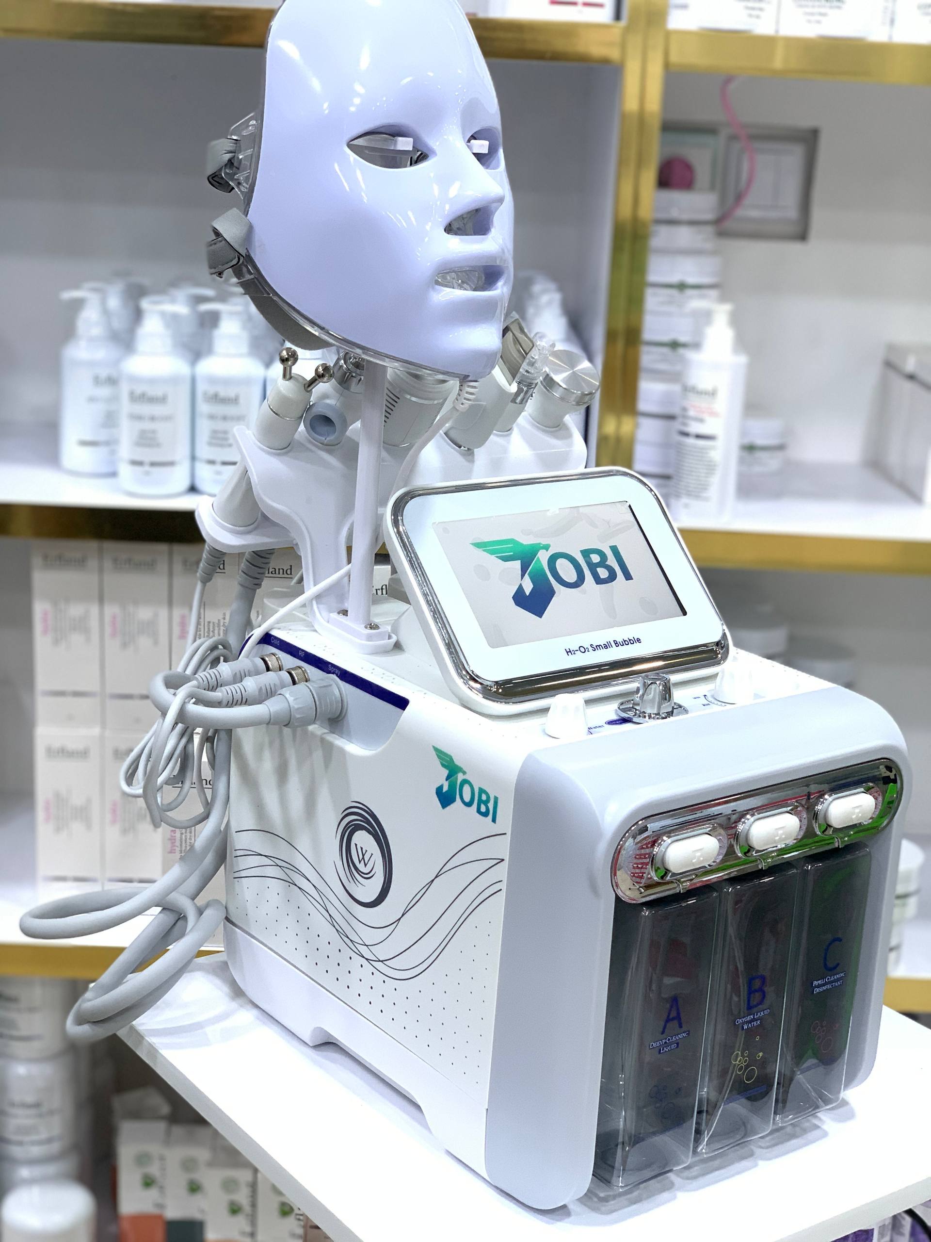 دستگاه هیدرافیشیال 7کاره جوبی موتور سنگین گارانتی دار