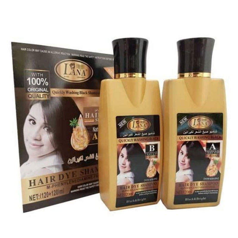 قیمت شامپو رنگ لانا (دو قلو ) -LANA SHAMPOO
